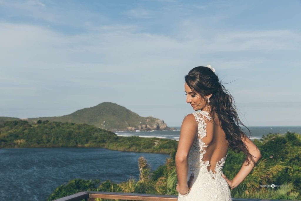 noiva local casamento na praia do rosa