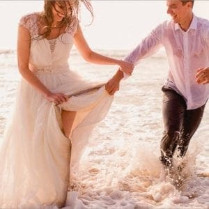 festa de casamento na praia