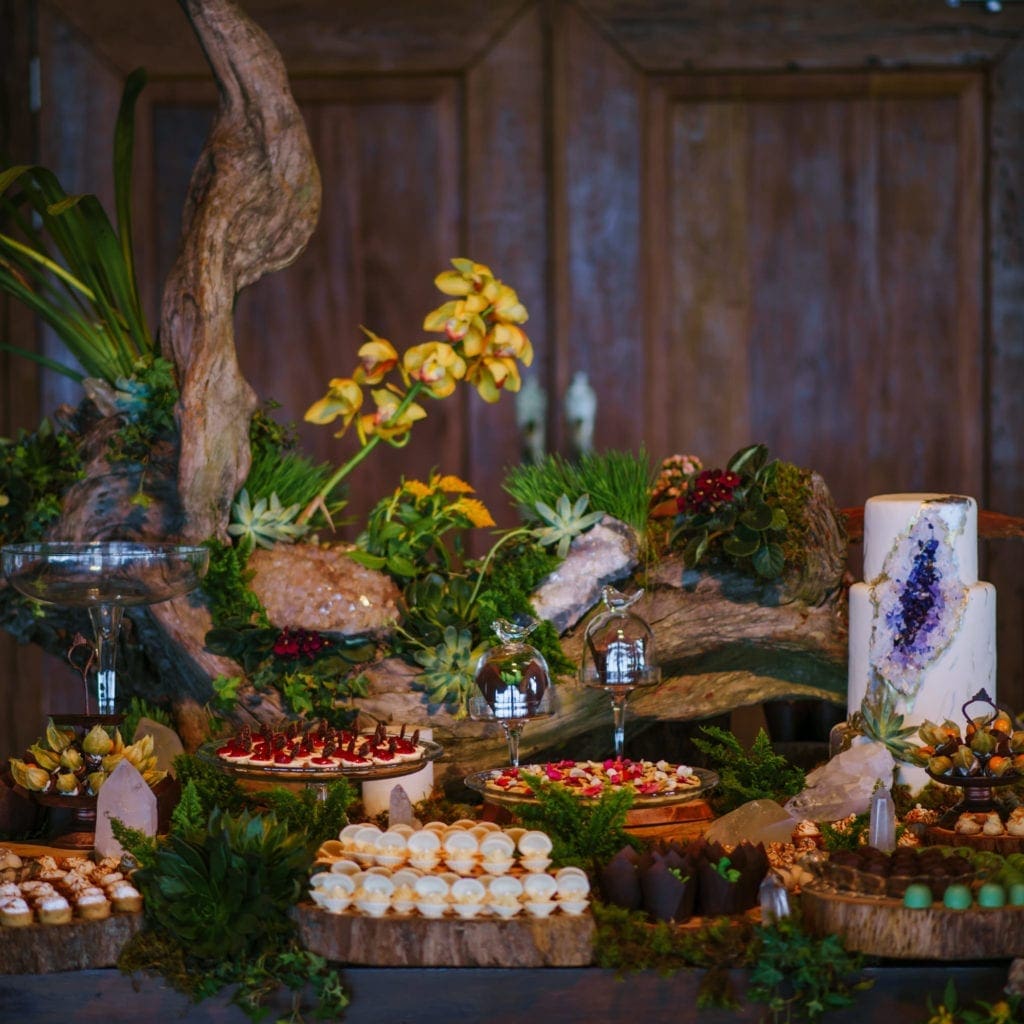 buffet para casamento na praia