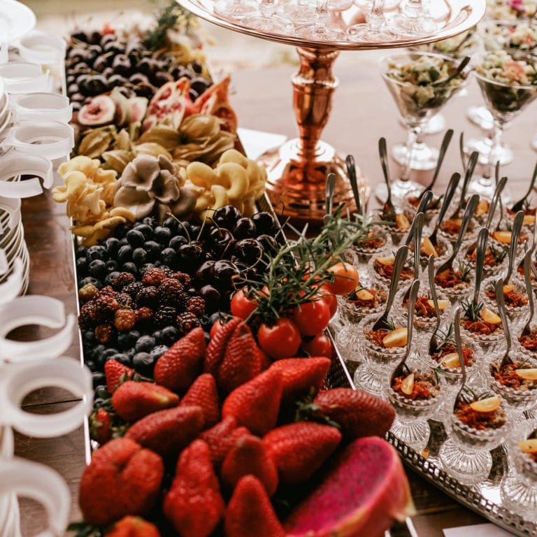 buffet vegano e vegetariano para casamento