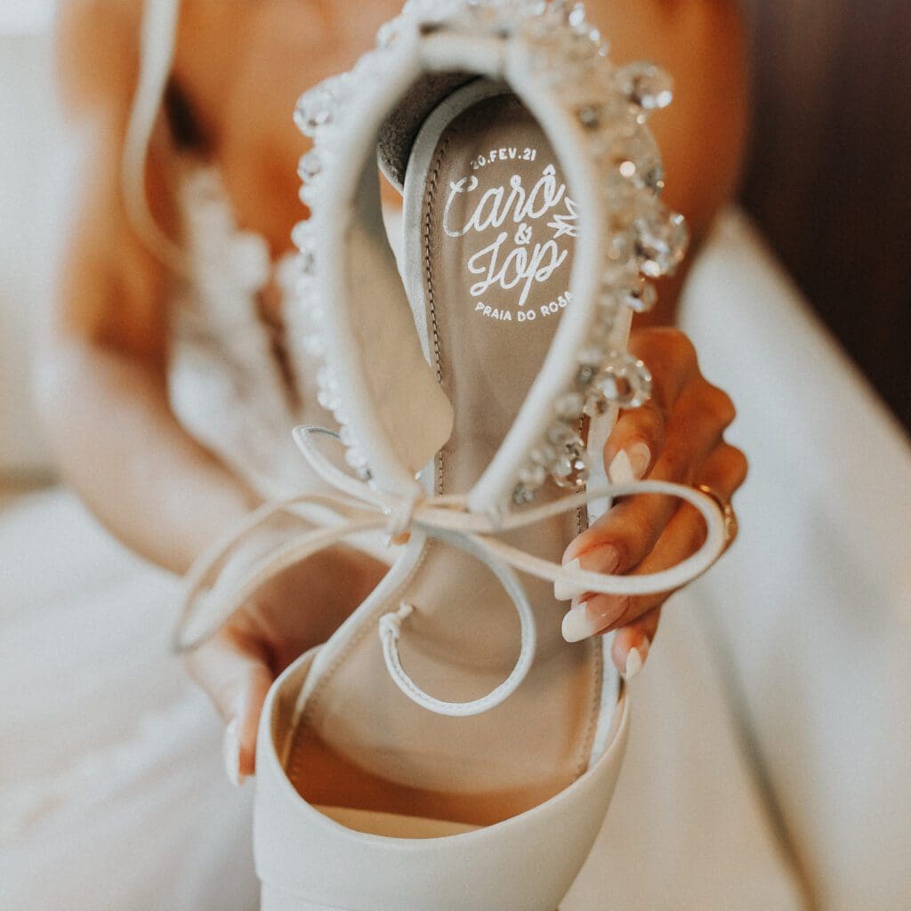 sapato de noiva